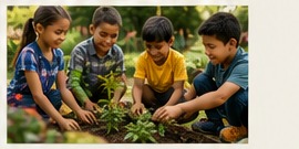 Youth gardening